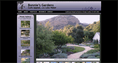 Desktop Screenshot of bonniesgardens.net