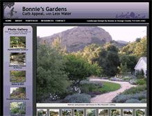 Tablet Screenshot of bonniesgardens.net